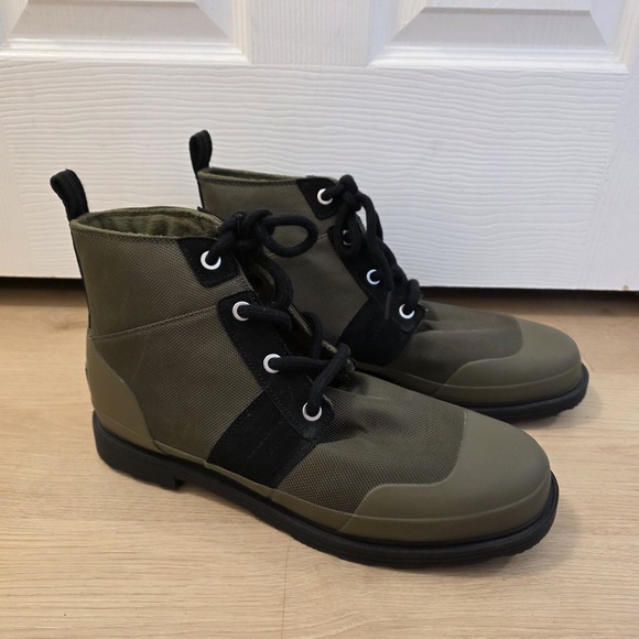Hunter Green Insulated Commando Waterproof Outdoor Lace Up‎ Ankle Boots Size 12 main image 6